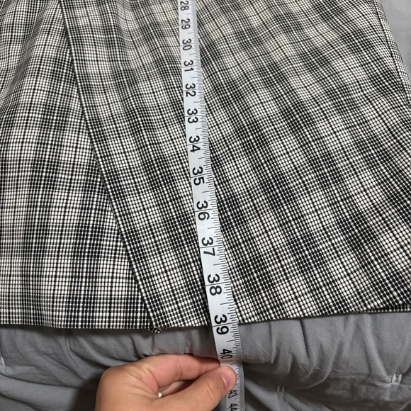 Hugo Boss Gray Plaid Mini Dress - Picture 15 of 15